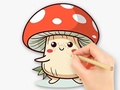 Hry Coloring Book: Mushroom