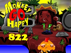Hry Monkey Go Happy Stage 822