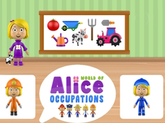 Hry World of Alice Occupations
