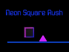 Hry Neon square Rush