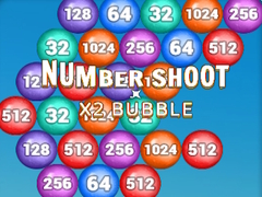 Hry Number Shoot x 2 bubble