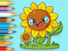 Hry Coloring Book: Sunflowers