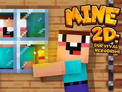 Hry Mine 2D Survival Herobrine