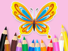 Hry Coloring Book: Beautiful Butterfly