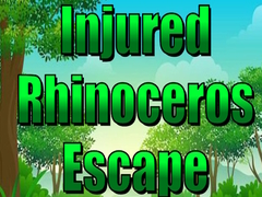 Hry Injured Rhinoceros Escape