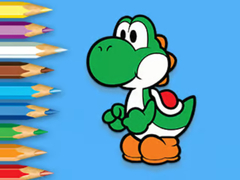 Hry Coloring Book: Yoshi Fishing Time