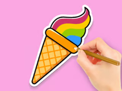 Hry Coloring Book: Rainbow Ice Cream