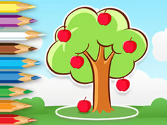 Hry Coloring Book: Apple Tree