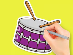 Hry Coloring Book: Star Drum