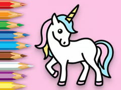 Hry Coloring Book: Happy Unicorn