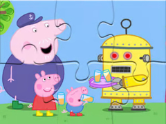 Hry Jigsaw Puzzle: Peppa Robot