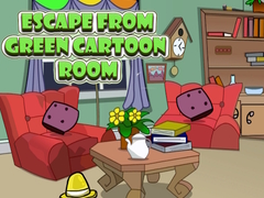 Hry Escape from Green Cartoon Room