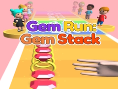 Hry Gem Run: Gem Stack 