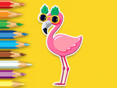 Hry Coloring Book: Flamingo