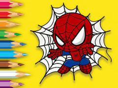 Hry Coloring Book: Baby Spiderman