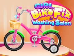 Hry Girl Bike Fix Washing Salon