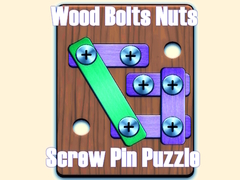 Hry Wood Bolts Nuts Screw Pin Puzzle