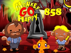 Hry Monkey Go Happy Stage 858