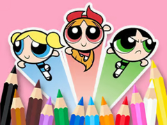 Hry Coloring Book: The Powerpuff Girls