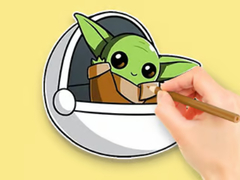 Hry Coloring Book: Master Yoda