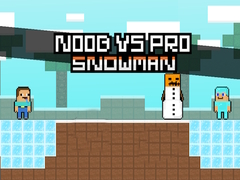 Hry Noob vs Pro Snowman