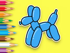 Hry Coloring Book: Balloon Puppy