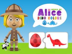 Hry World of Alice Dino Colors