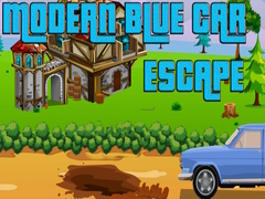 Hry Modern Blue Car Escape