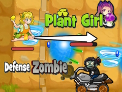 Hry Plant Girl Defense Zombie