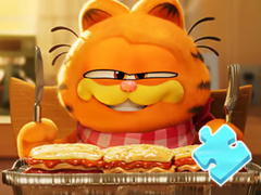 Hry Jigsaw Puzzle: Garfield And Lasagna