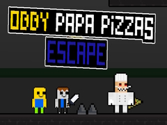 Hry Obby Papa Pizzas Escape