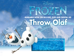 Hry Frozen: Throw Olaf