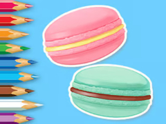 Hry Coloring Book: Macaron