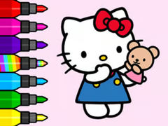 Hry Coloring Book: Hello Kitty Teddy Bear