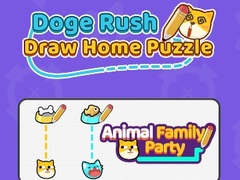 Hry Doge Rush : Draw Home Puzzle