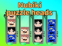 Hry Nubiki puzzle heads