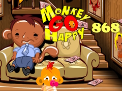 Hry Monkey Go Happy Stage 868