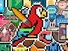 Hry The Frame: Pixel Art