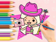 Hry Coloring Book: Toca Baca World