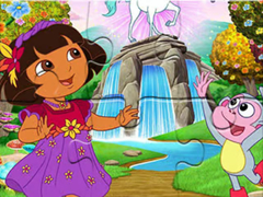 Hry Jigsaw Puzzle: Dora Wonderland