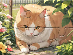 Hry Jigsaw Puzzle: Cat Garden