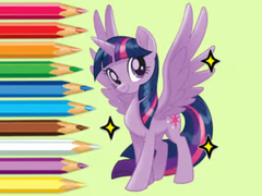 Hry Coloring Book: Twilight Sparkle