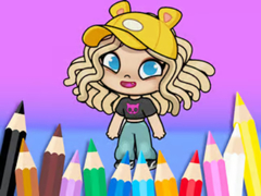 Hry Coloring Book: Avatar Life Girl