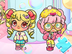 Hry Jigsaw Puzzle: Avatar World Candy Girl