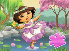 Hry Jigsaw Puzzle: Dora Lake Dance