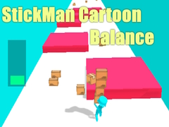 Hry StickMan Cartoon Balance