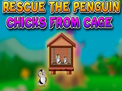 Hry Rescue the Penguin Chicks from Cage