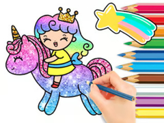 Hry Coloring Book: Unicorn Princess