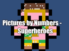 Hry Pictures by Numbers - Superheroes