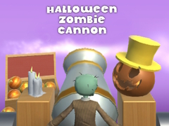 Hry Halloween Zombie Cannon